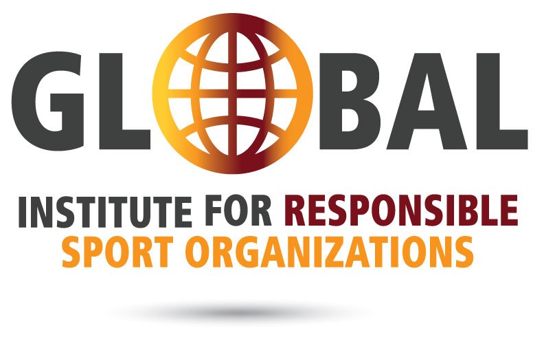 Logo designed text saying "Global Institute for Responsible Sport Organizations"